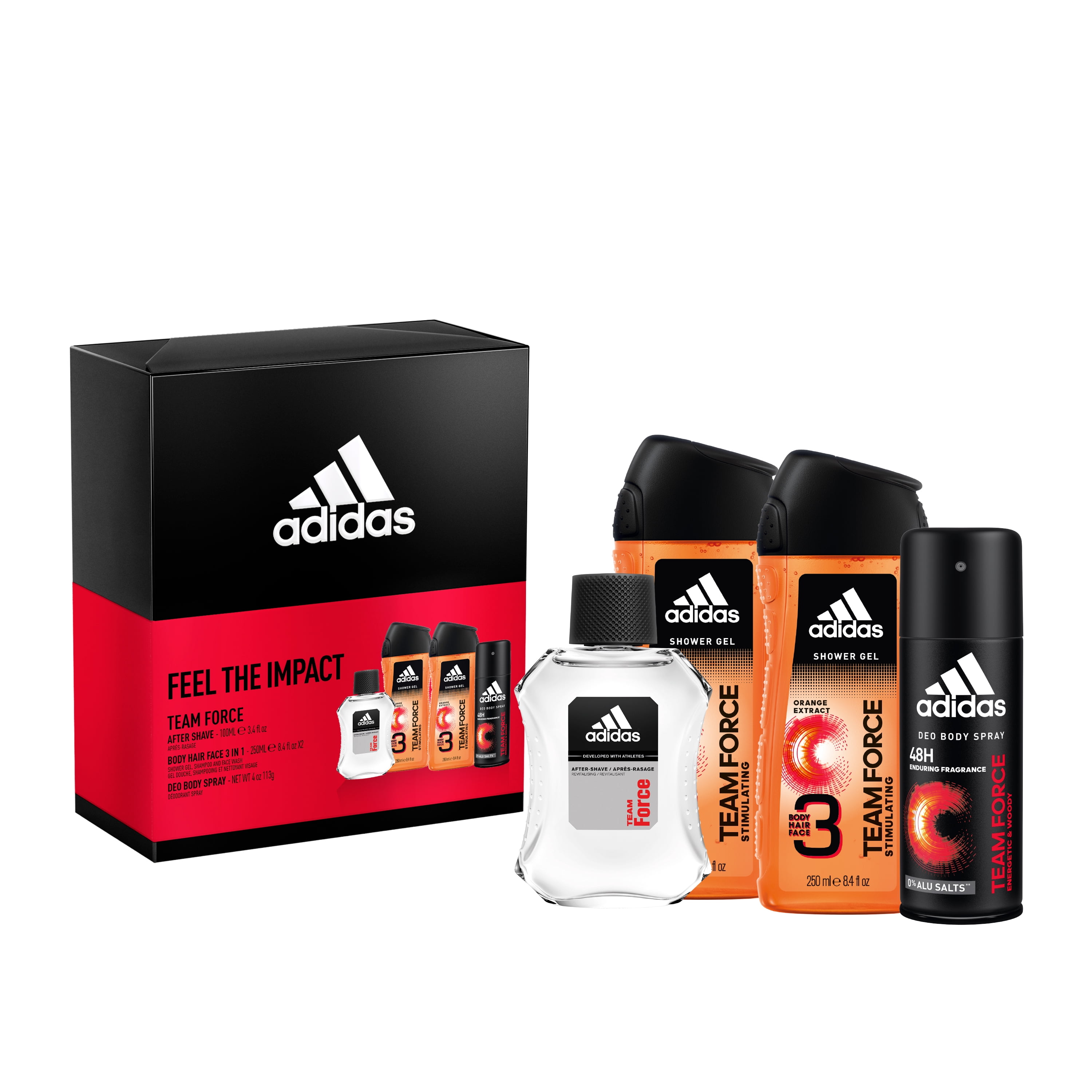 adidas Personal Care Team Force, 4 Piece
