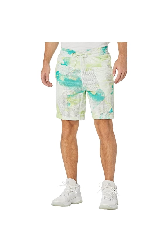 Q2 Basketball All Over Printed Mesh Shorts Size XL