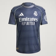 adidas Real Madrid Authentic 25/26 Away Jersey US Mens 2XL