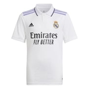 adidas Real Madrid Home Youth Jersey 22/23 YXS White