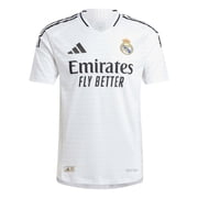 Real Madrid Men’s Authentic Jersey 2024/25 (US, Alpha, 3X-Large, Regular, Regular, White)