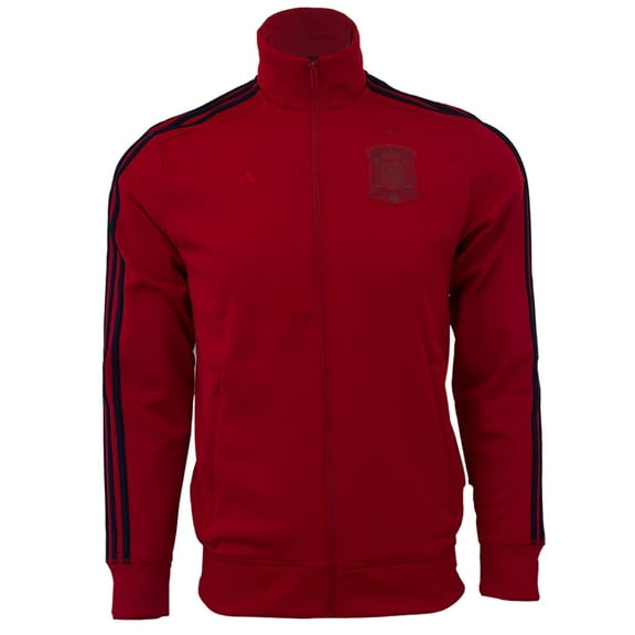 adidas Spain 3-Stripe Track Top [Scarlet/Indigo] (2XL)