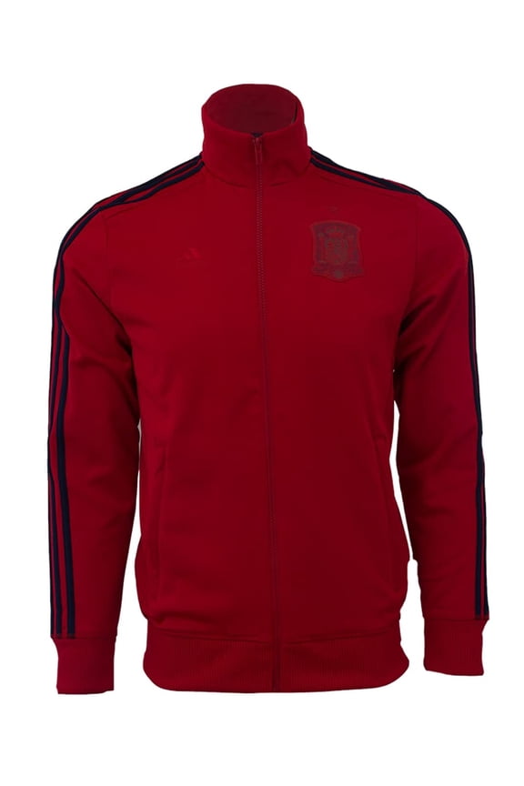 Spain 3-Stripe Track Top [Scarlet/Indigo] (2XL)