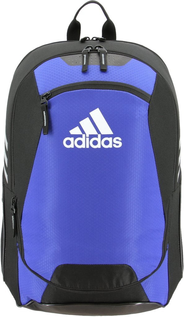 Adidas Stadium II Backpack Bookbag Sports Soccer Bag Navy Blue White  5143985