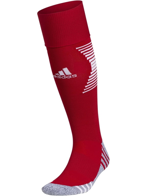 Team Speed 3 Soccer OTC Socks (Team Power Red/White, L)