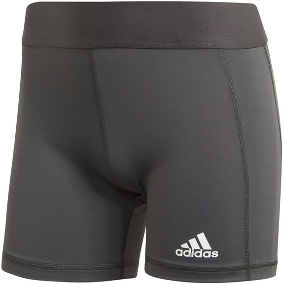 adidas TechFit Volleyball Shorts (Dark Grey/White, M X 3)