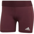 thumbnail image 1 of adidas TechFit Volleyball Shorts (Team Maroon/White, XS X 3), 1 of 1