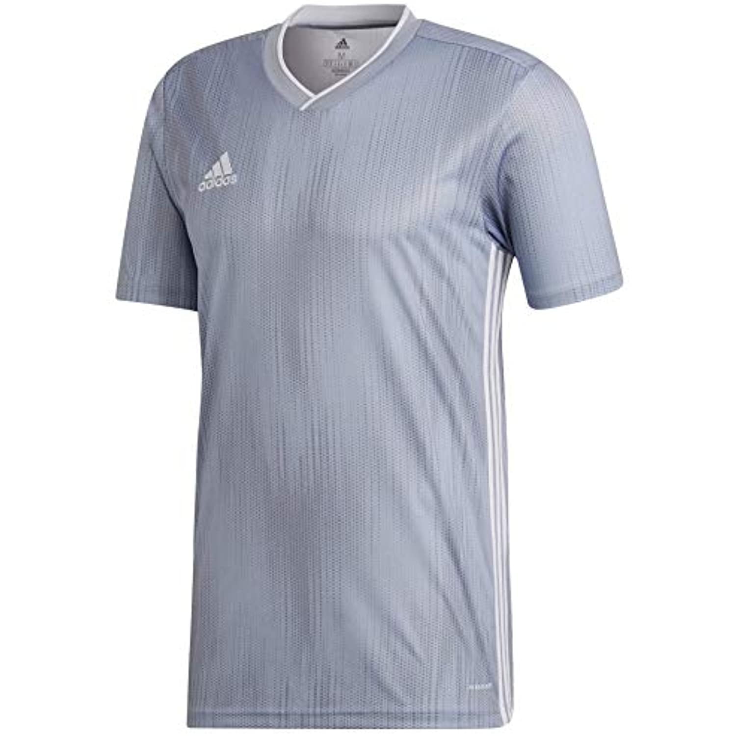 adidas Tiro 19 Jersey- Men's Soccer XS Light Grey/White - Walmart.com