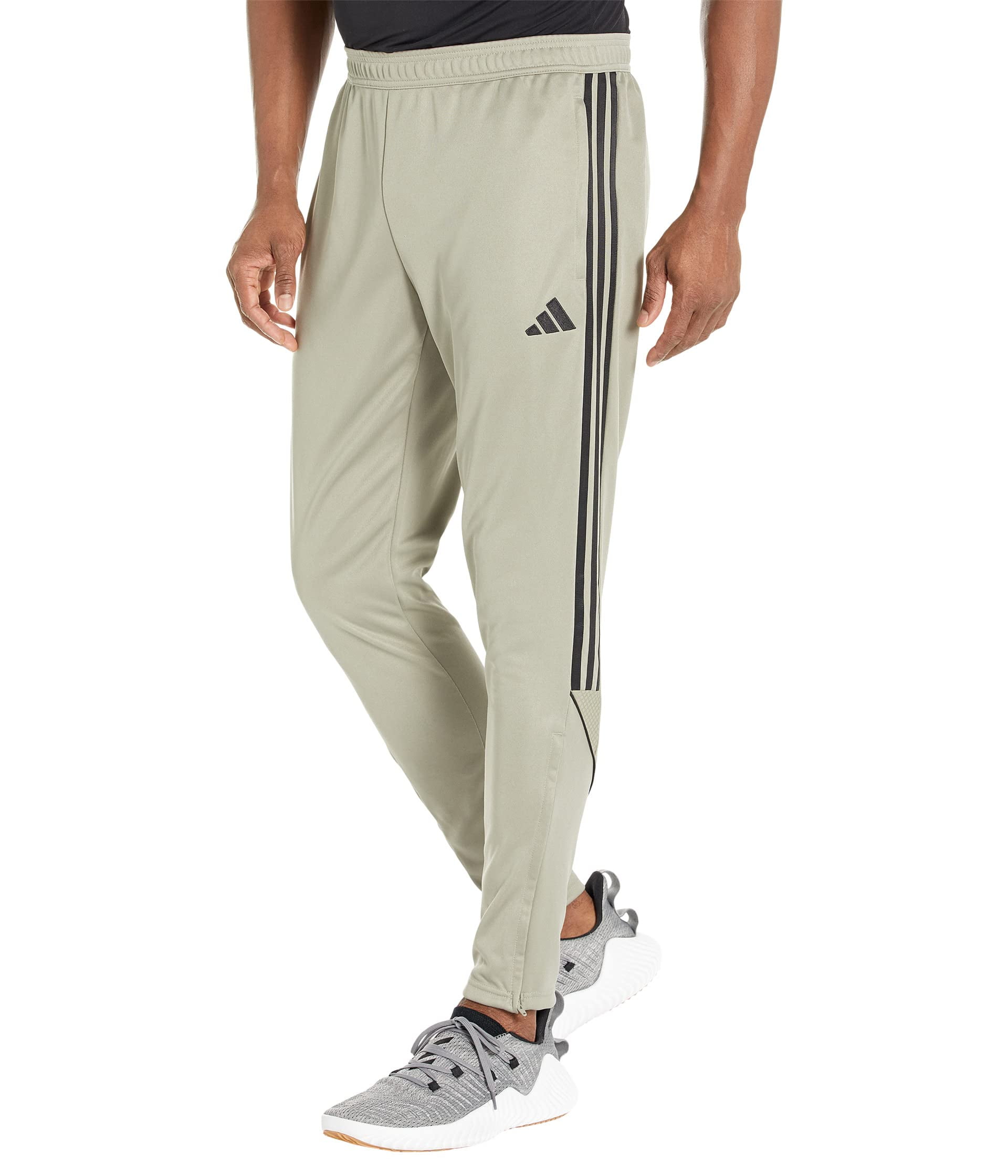 adidas Tiro '23 Track Pants (Mens, Silver Pebble/Black, 2XL