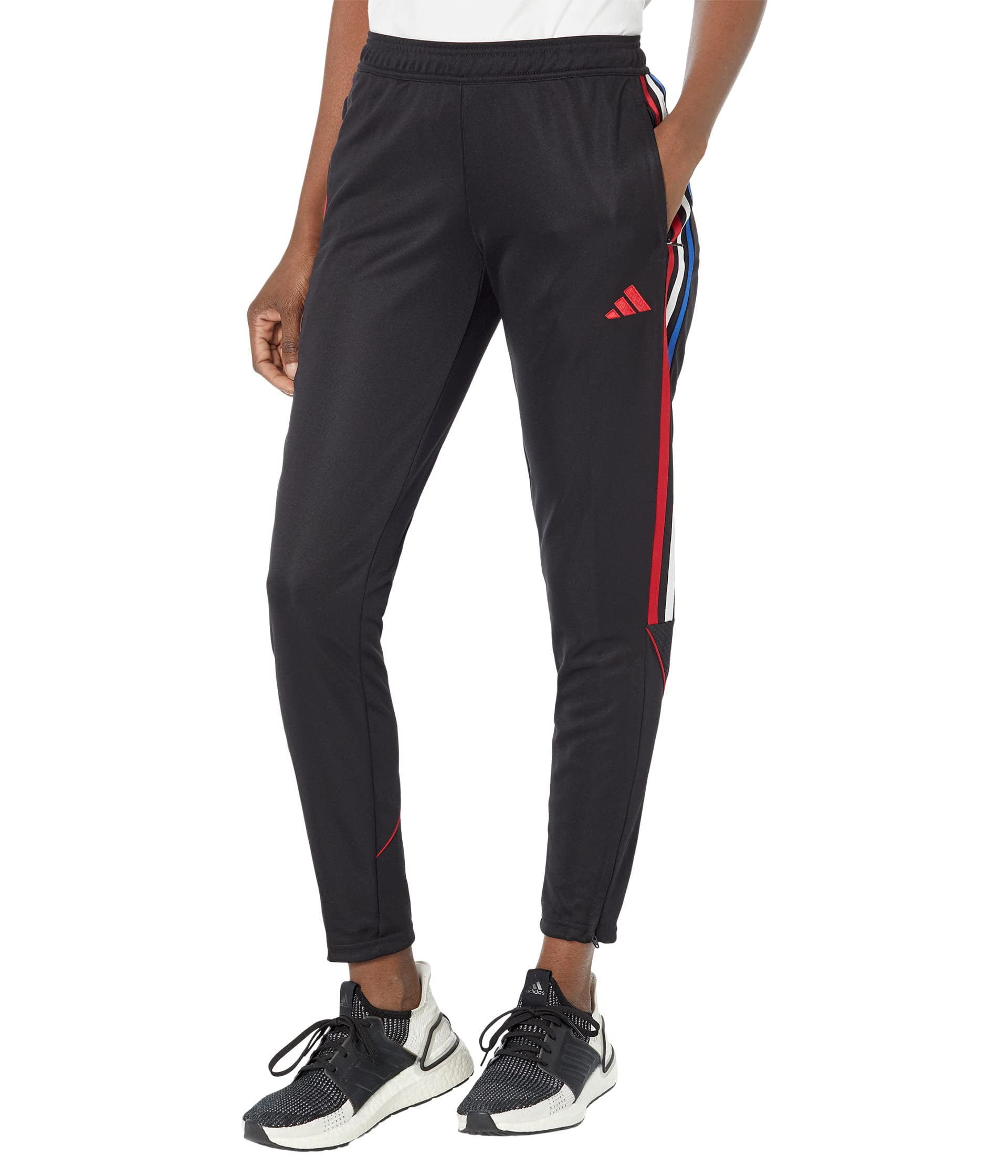 Black and red adidas pants womens new arrivals