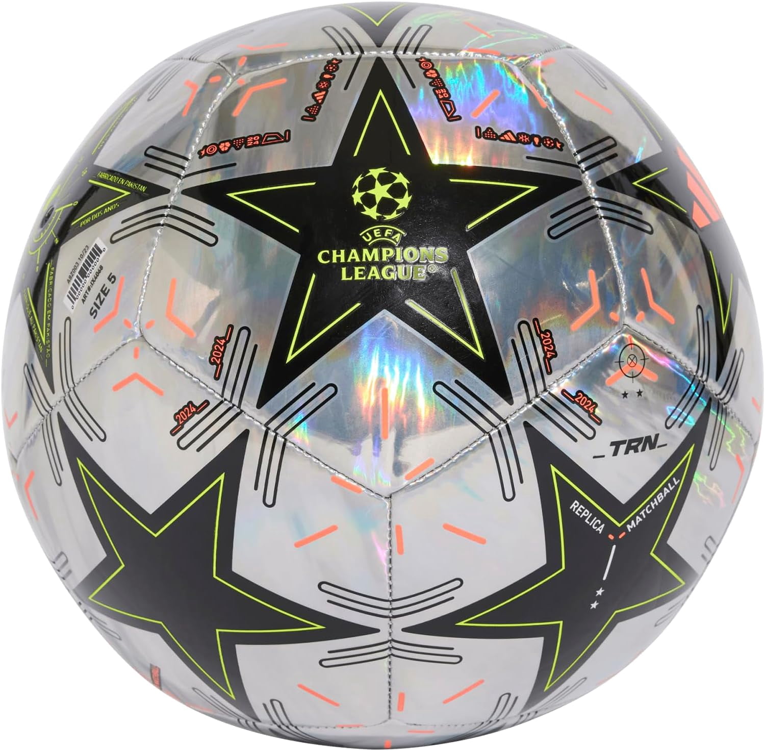 adidas UCL Training Foil Group Stage Soccer Ball 24/25