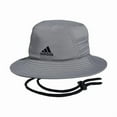 thumbnail image 1 of adidas Victory Bucket Hat Lightweight Moisture Wicking UPF 50 Sun Hat Gray), 1 of 4