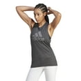 thumbnail image 1 of Women's adidas Winners Tank Top Color: Black Melange Gray Size: XX LARGE, 1 of 2