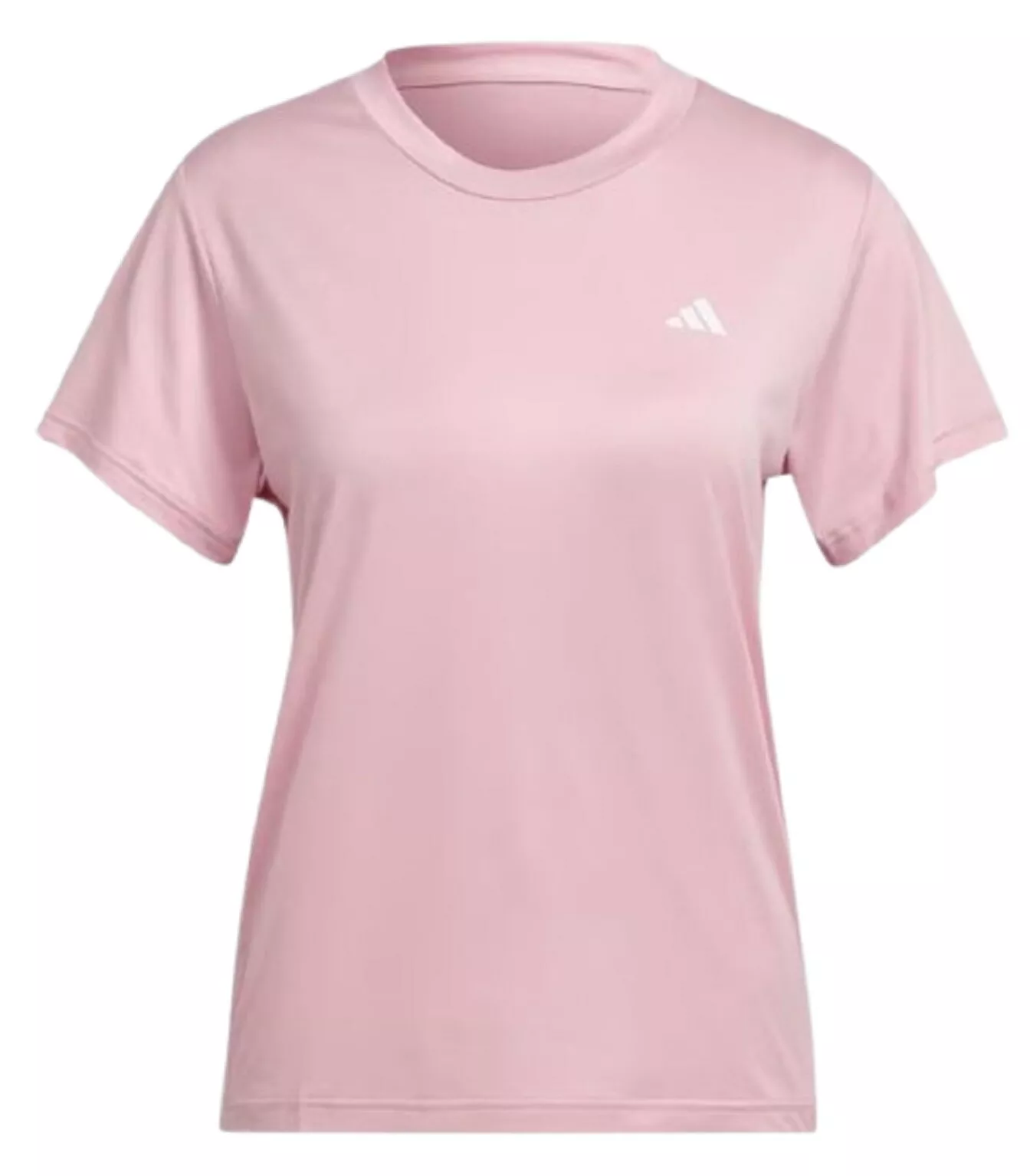 adidas Women's Aeroready Desgined 4 Training Minimal Short Sleeve Tee T-Shirt (True Pink/White, X-Large)