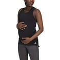 thumbnail image 1 of adidas Women's Aeroready Designed 2 Move Sport Tank Top (Maternity) Medium Black/White, 1 of 6