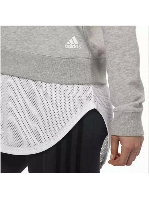 Women's Athletics Dual Layer Sweatshirt, Medium Grey Heather, L New with box/tags