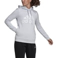 thumbnail image 1 of adidas Women's Loungewear Essentials Logo Fleece Hoodie Medium Halo Blue/White, 1 of 5