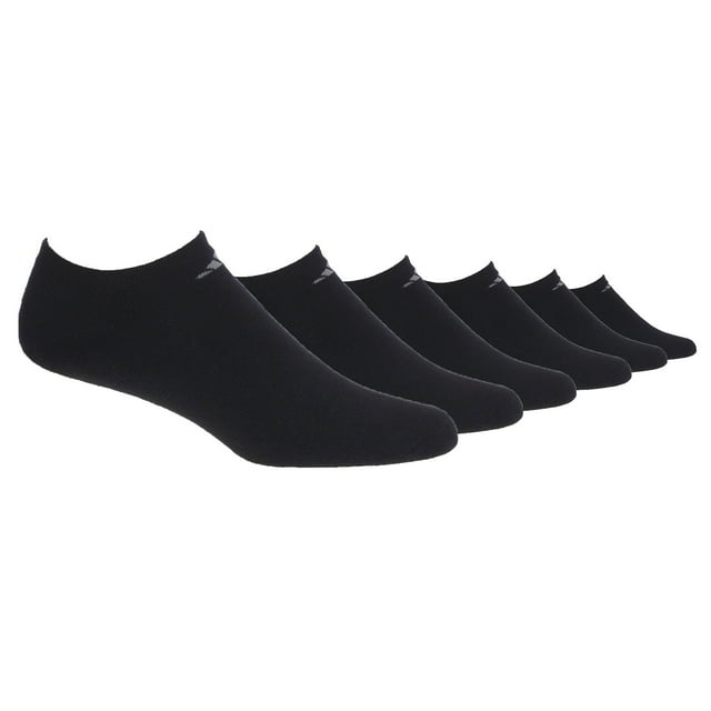 Women's adidas 6Pack Climalite NoShow Athletic Socks, Odor Resistant