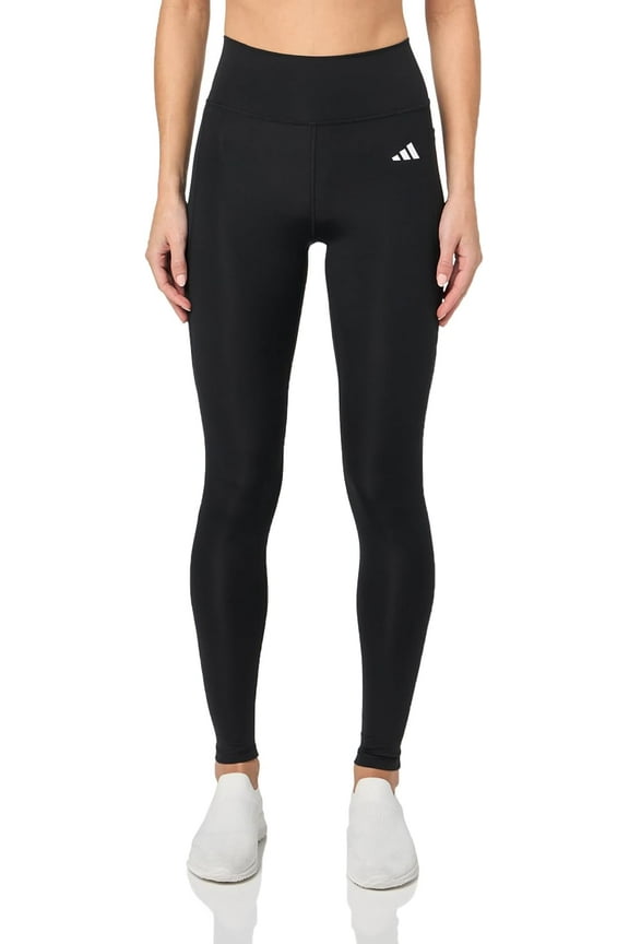 Women's Optime Essentials Stash Pocket Full-Length Leggings (Black, Medium)