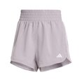 thumbnail image 1 of adidas Women's Pacer Training 3-Stripes Woven High-Rise 3" Shorts, 1 of 2