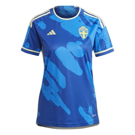 adidas Women's Soccer Sweden 2023 Away Jersey (as1, Alpha, l, Regular, Regular)