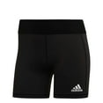 thumbnail image 1 of adidas Women's TechFit Short - 4" Inseam, 1 of 2