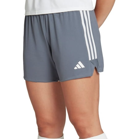 adidas Women's Tiro 23 League Soccer Shorts (Team Onix/White, XL)
