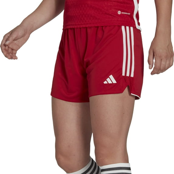 adidas Women's Tiro 23 League Soccer Shorts (Team Power Red, L)