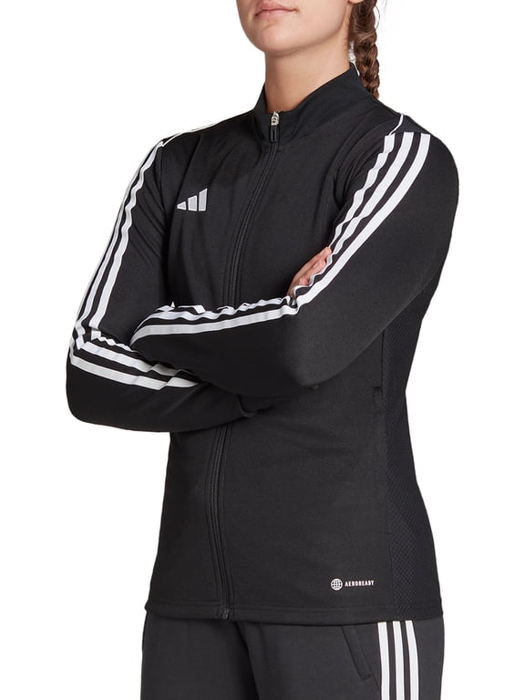 Women's Tiro 23 League Training Track Jacket (Black, S)