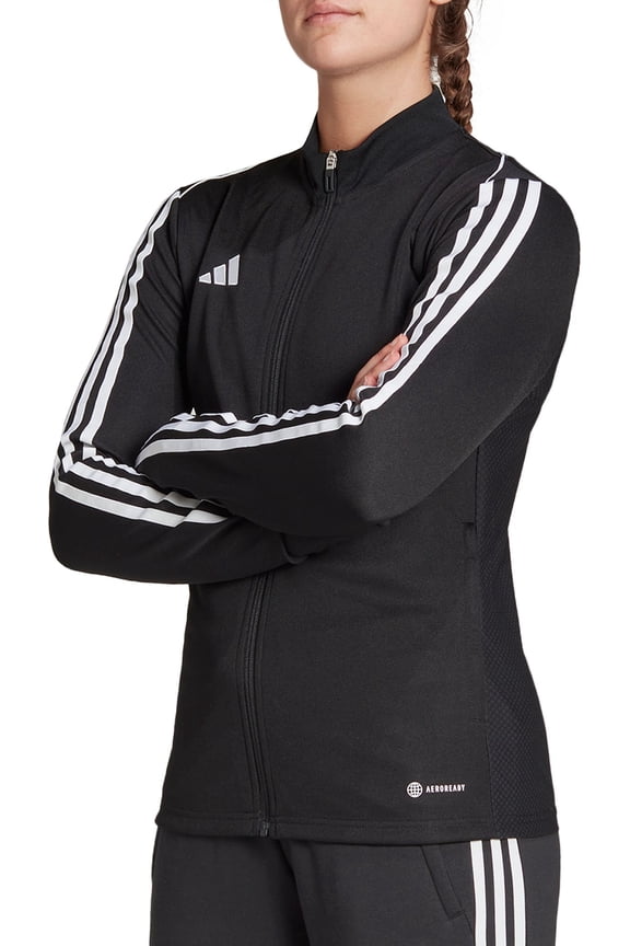 Women's Tiro 23 League Training Track Jacket (Black, S)