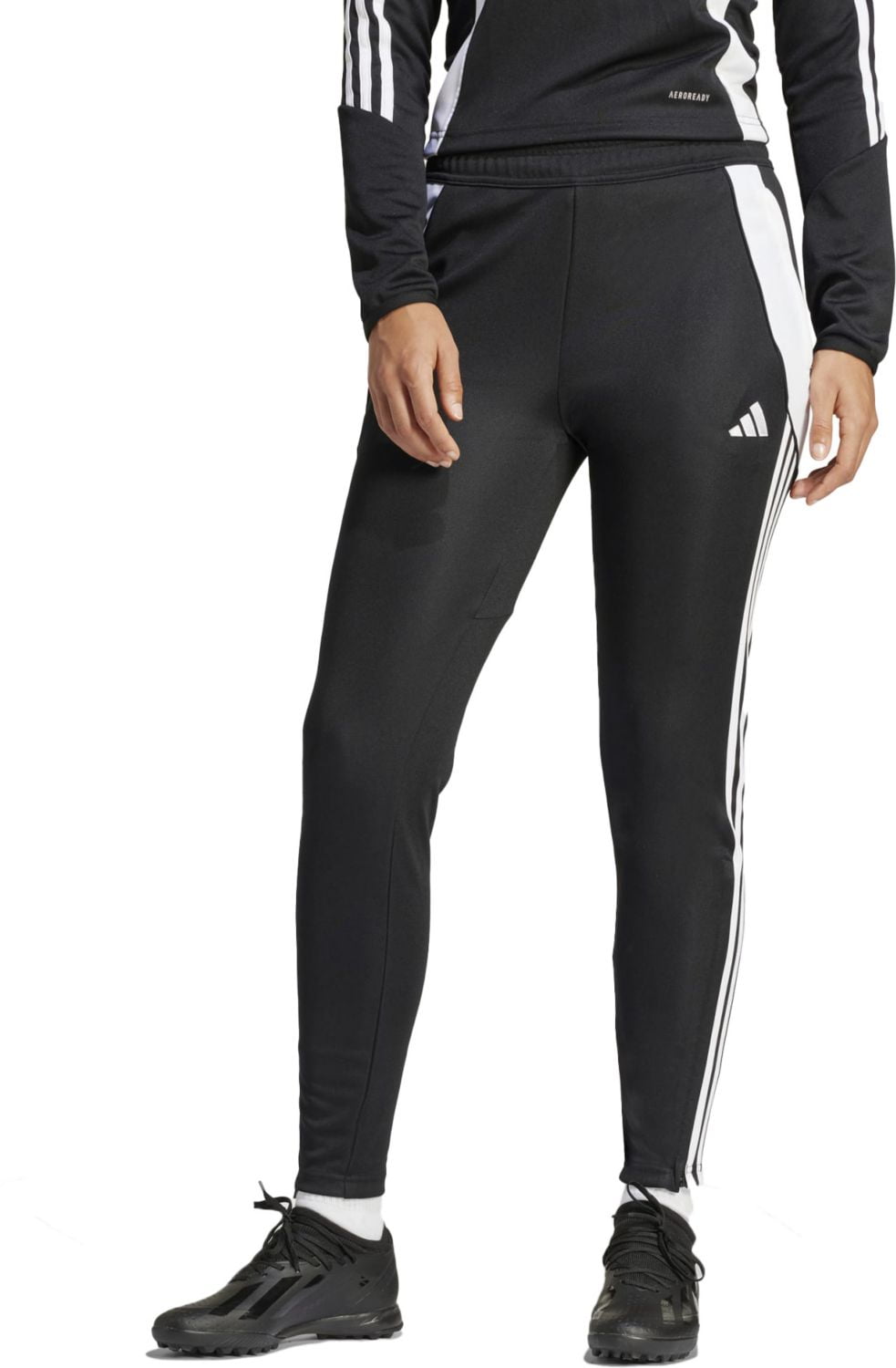 Pantalones de entrenamiento adidas Tiro 24 para mujer (negro, mediano, M)