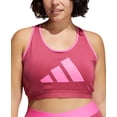 thumbnail image 1 of adidas Womens 3-Bar Racerback Sports Bra, 1 of 1