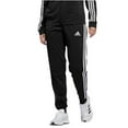 thumbnail image 1 of adidas Womens 3-Stripes Jogger Pant (Black/White, Small), 1 of 4