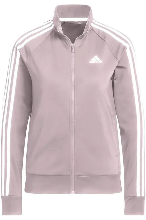 Womens 3-Stripes Midweight Raglan Sleeves Track Jacket (Preloved Fig, Large)
