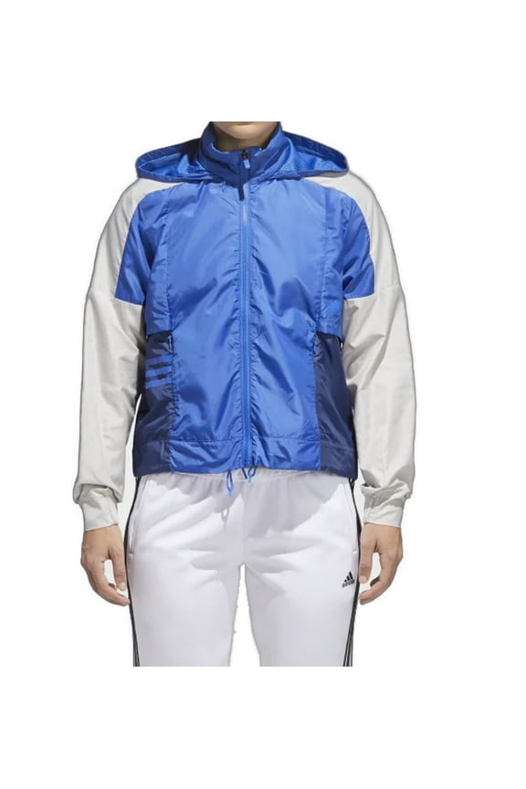 Womens Id Colorblocked Windbreaker Jacket;XL