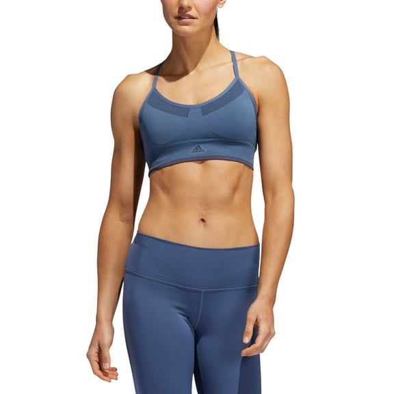 adidas Womens Primeknit All Me Seamless Low Impact Sports Bra