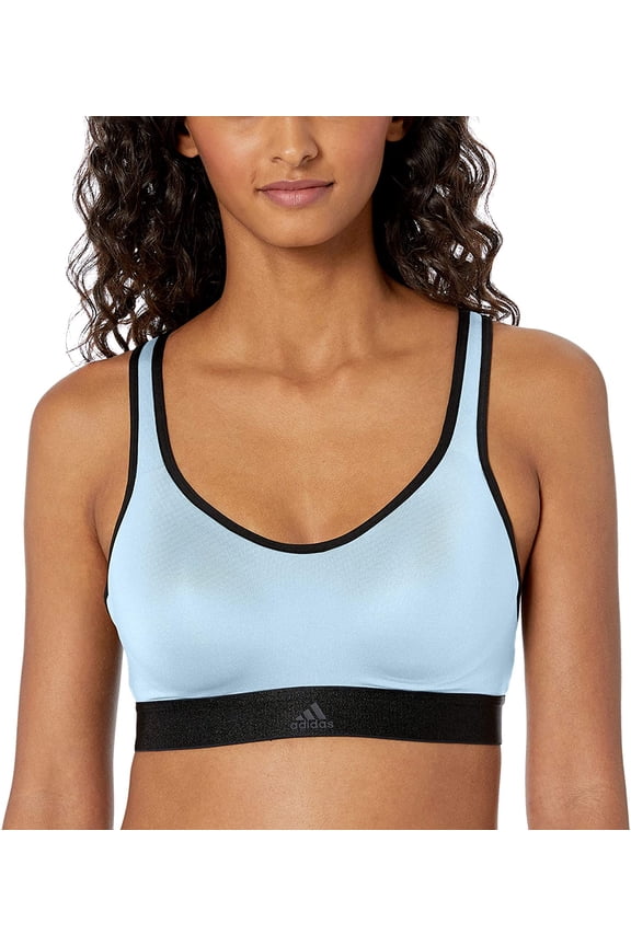 Womens Stronger For It Workout Racer Bra