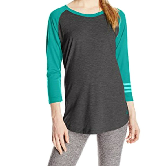 adidas Womens Three Quarter Sleeve Tunic Top