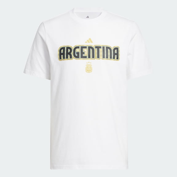 adidas World Cup Argentina Men's Home Graphic Tee 26 - White