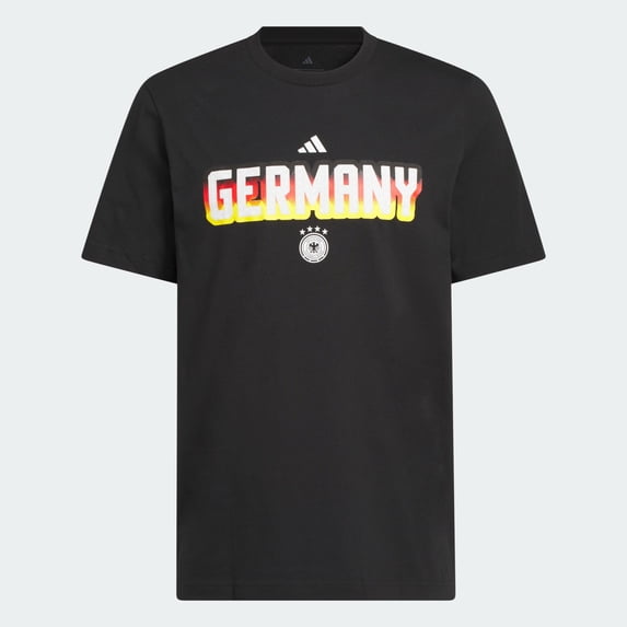 adidas World Cup Germany Men's Home Graphic Tee 26 – Black