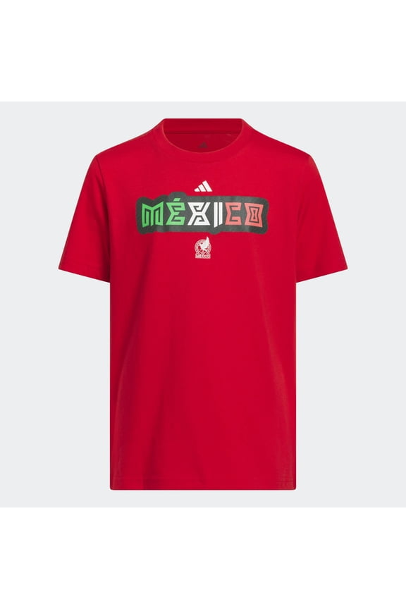 World Cup Mexico Youth Home Graphic Tee 26 - Red