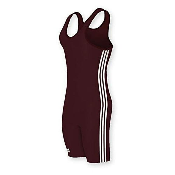 adidas Youth 3-Stripe Wrestling Singlet