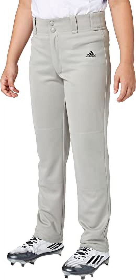 adidas boys' triple stripe pull up baseball pants