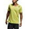 thumbnail image 1 of adidas mens Aero Flow PB Tee Acid Yellow Small, 1 of 5
