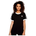 thumbnail image 1 of adidas originals 3 stripes t-shirt - women's, 1 of 7