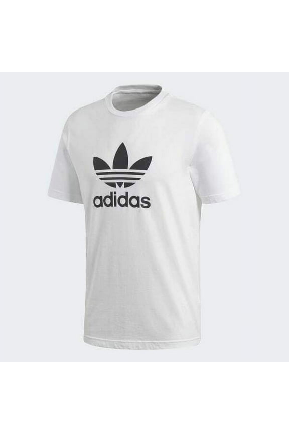Men's Adidas Trefoil T Shirt White