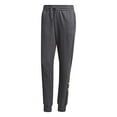 thumbnail image 1 of adidas womens Essentials Linear Pants - Dark Grey/Signal Green - Large, 1 of 5