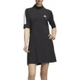 thumbnail image 1 of adidas womens  Made With Nature Golf Dress, L, Black, 1 of 2