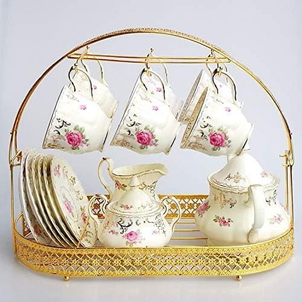 aduiopbnk Mug Holder Coffee Cup Rack Stand Dishes Organizer Wrought ...