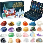 Advent Calendar Kinds Collection Crystal Gemstone Calendar Chakra Crystals And Stones Set For Beginners Christmas Gifts 24Pcdescription Advent Calendar 2024 This Advent Calendar 2025